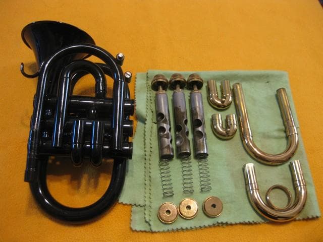 ジュピター　ポケットトランペット(黒)