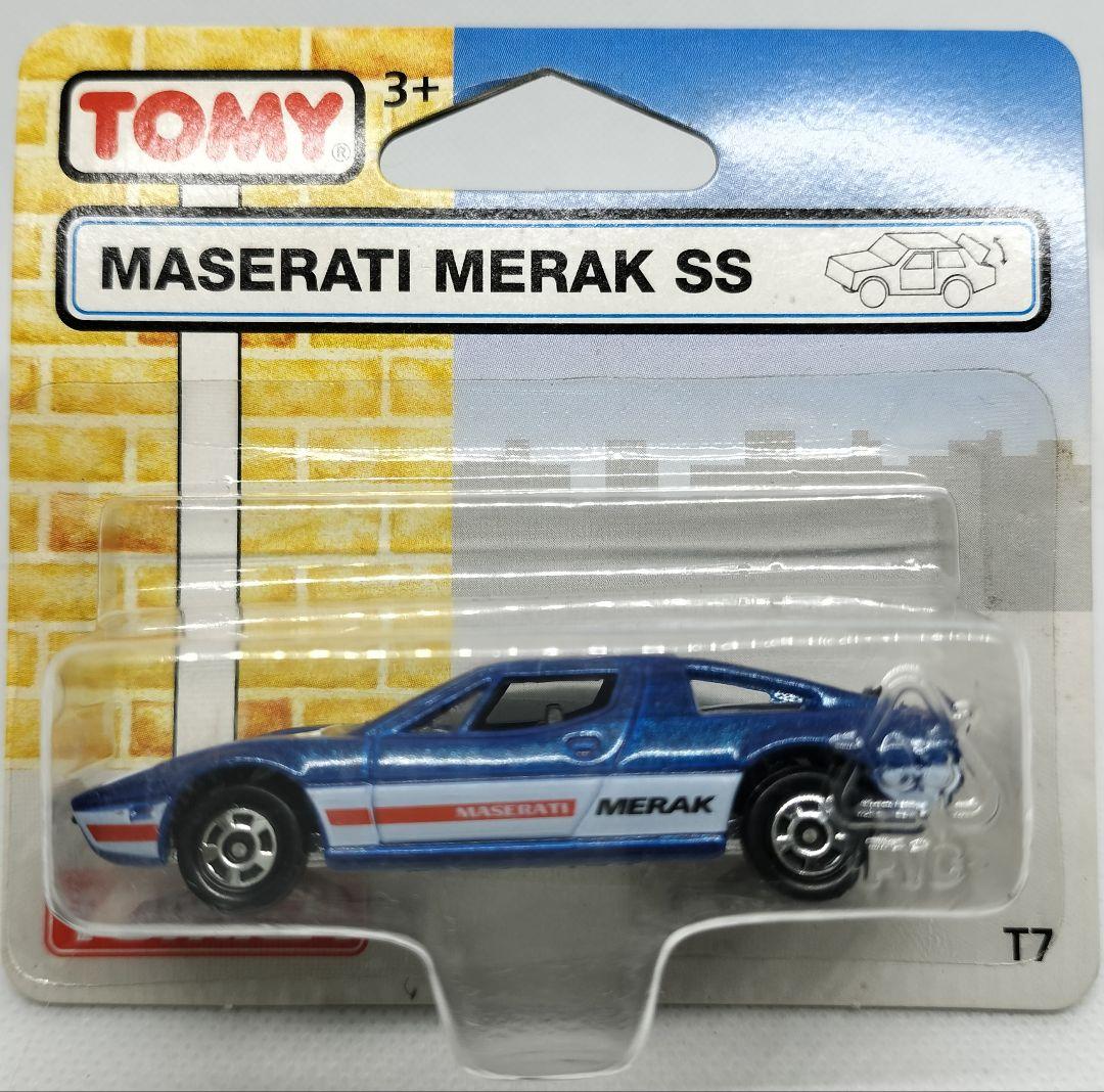 《UKトミカT7》逆輸入ヨーロッパ輸出用【マセラティメラクSS】ブリスターパック