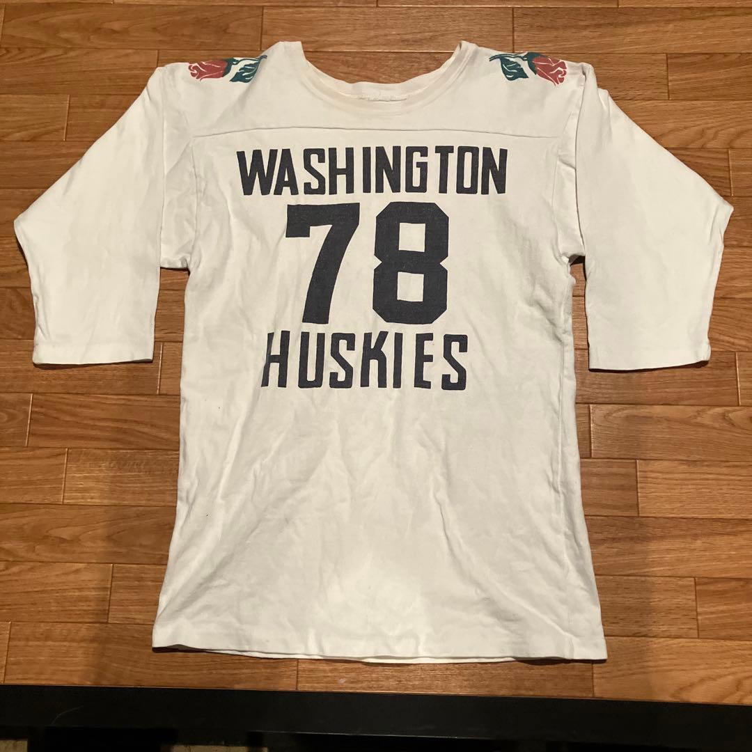 champion 　vintage football t-shirt