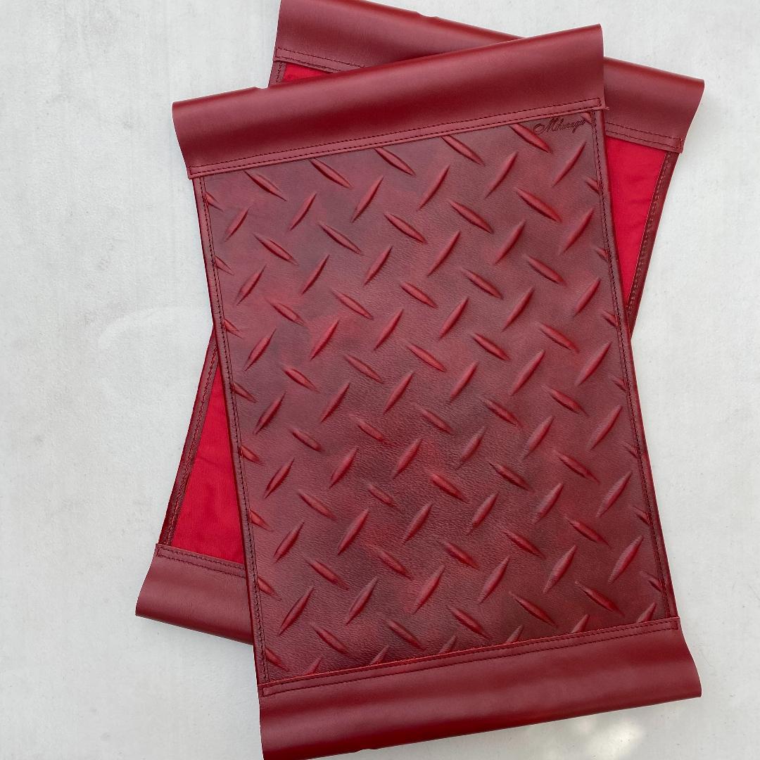 カーミットチェア用レザーシート　レッド系