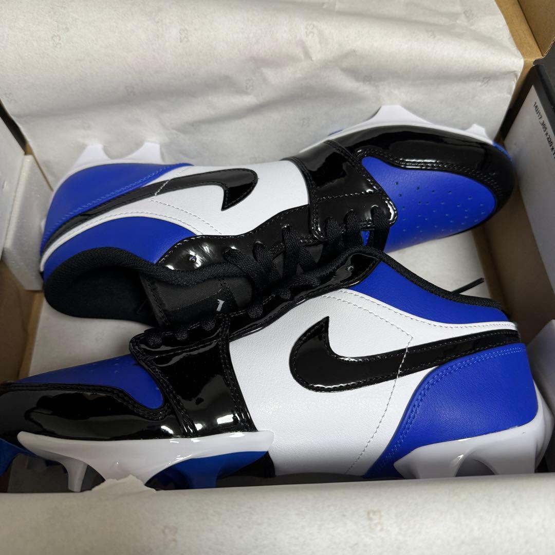 NIKE jordan low アメフト フットボール スパイク ジョーダン 青