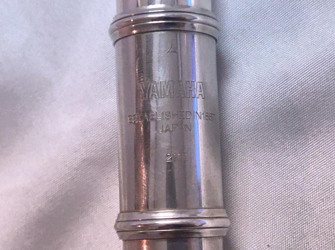 YAMAHA YFL-211Ⅱ フルート 銀メッキ ハードケース付 #3006
