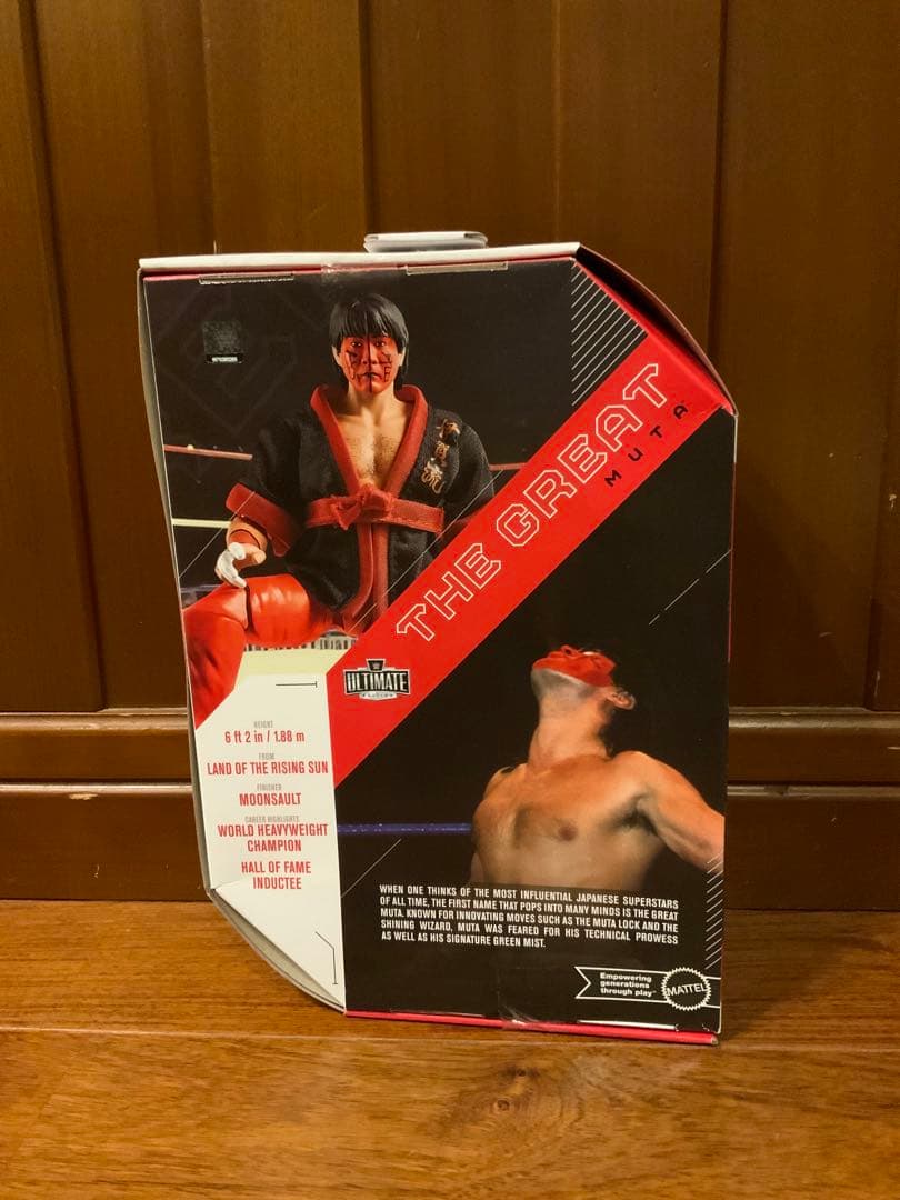 wwe マテル グレート ムタ アルテメットエディション レアカラー
