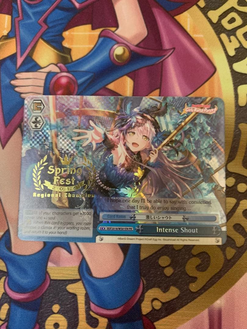 ヴァイスシュヴァルツ　激しいシャウト　海外版　Spring Fest バンドリ