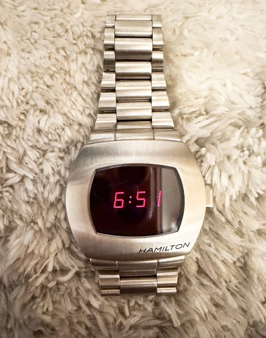 やっさん ハミルトン パルサー PSR 50周年記念復刻モデル。