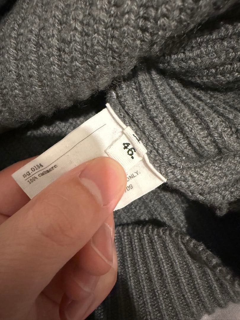 Soloist ソロイスト カシミア セーター ニット 46 タカヒロミヤシタ