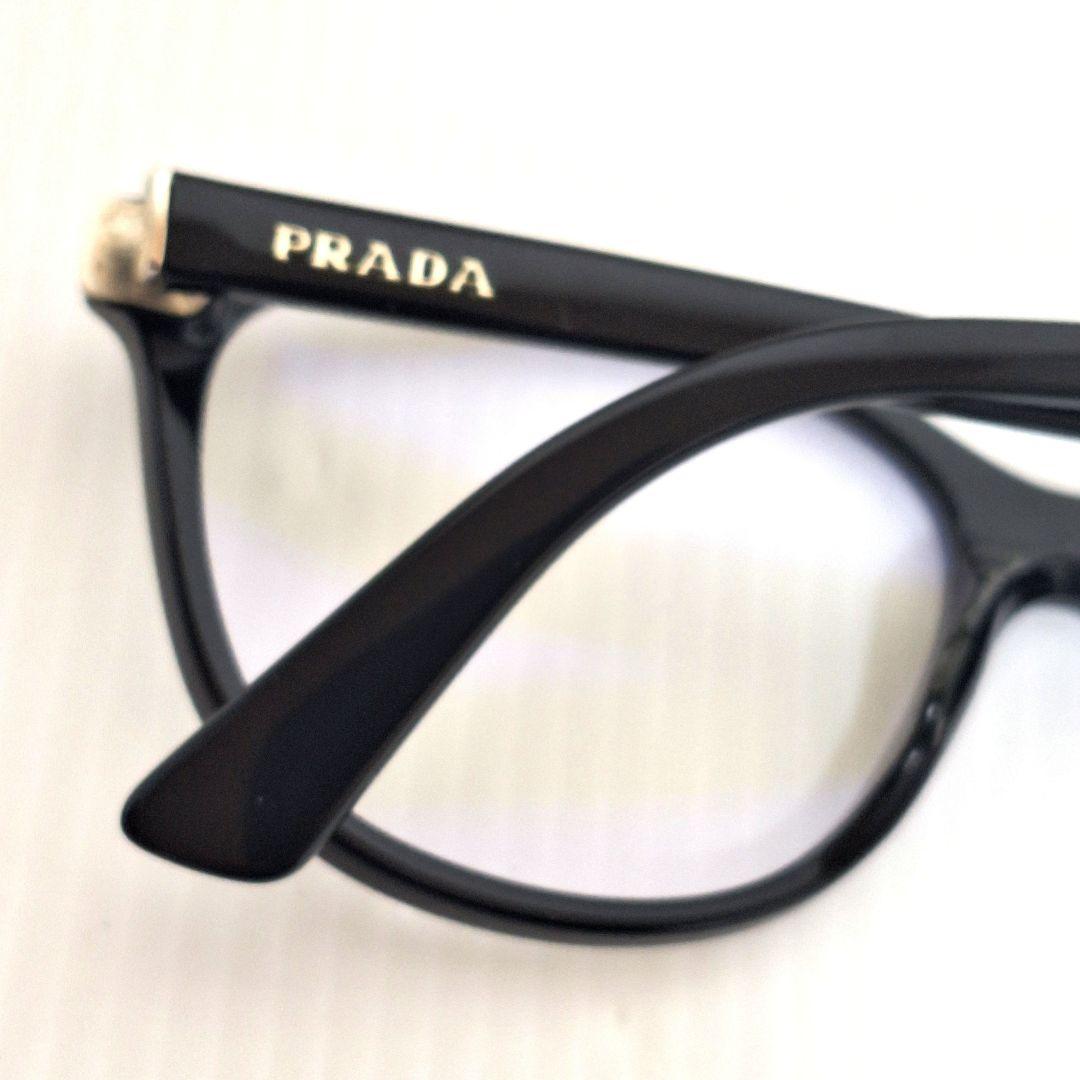 PRADA ブルーライトカット メガネ ブラック
