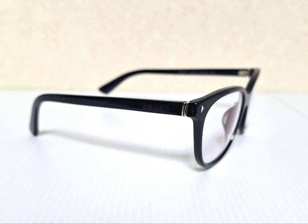 PRADA ブルーライトカット メガネ ブラック