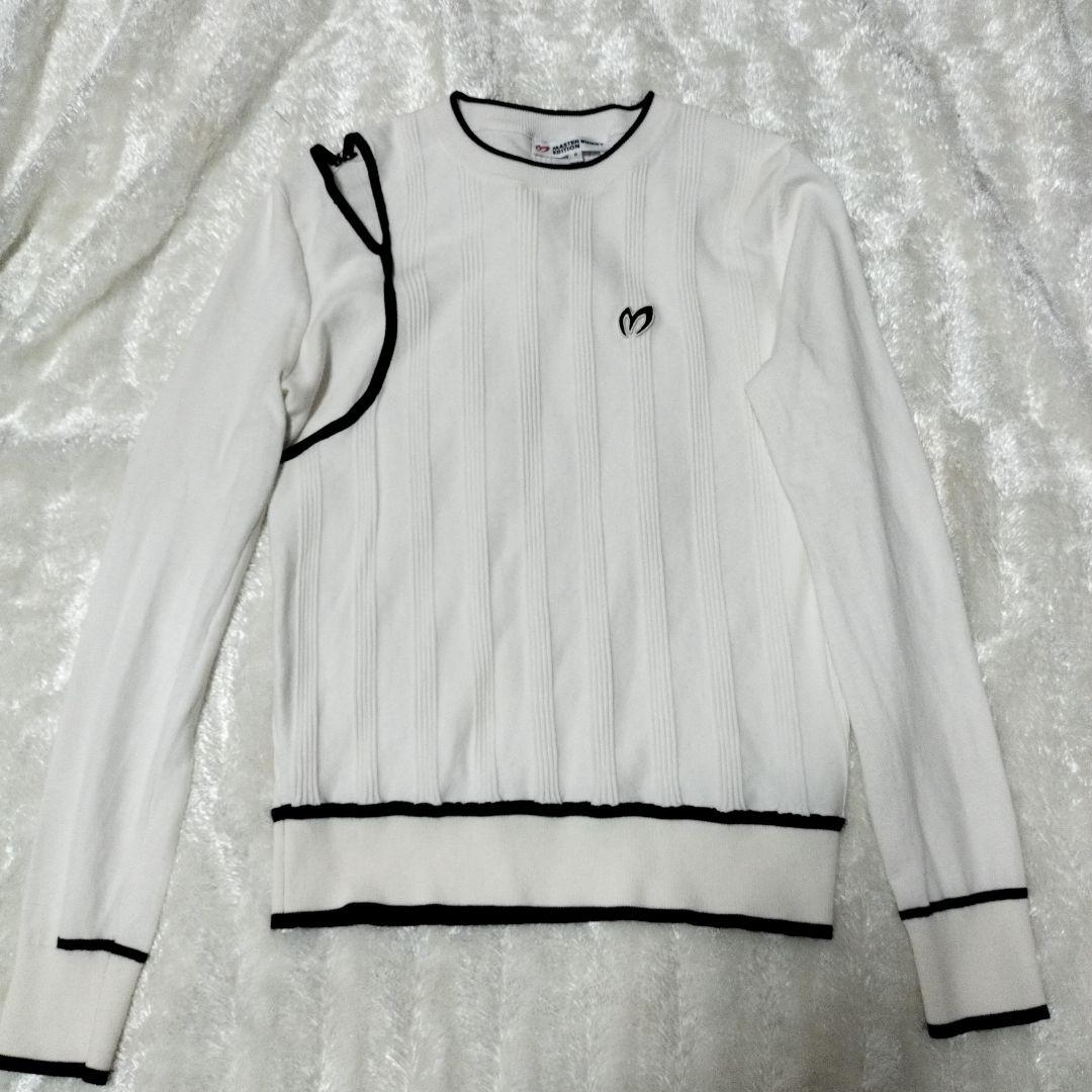 韓国マスターバニーエディションゴルフニット セットアップセータースカート0