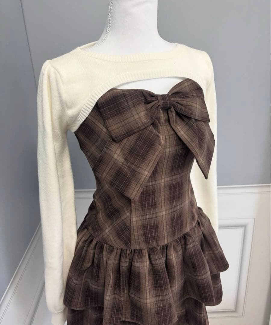 リボンボレロOP Evelyn 音嶋莉沙 着用 ワンピース 完売