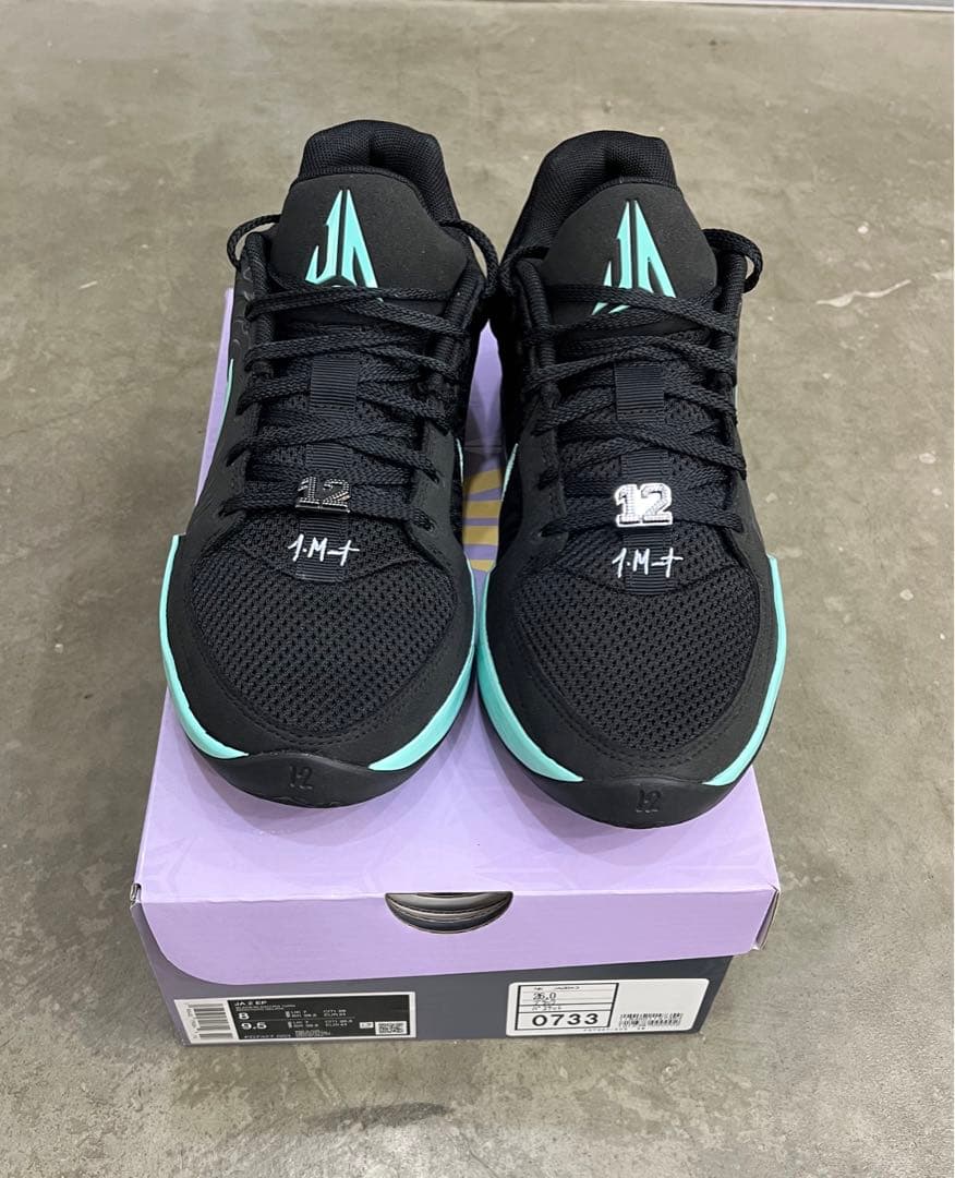 美品　Nike Ja2 \"Tiffany Swoosh\" バスケットシューズ26