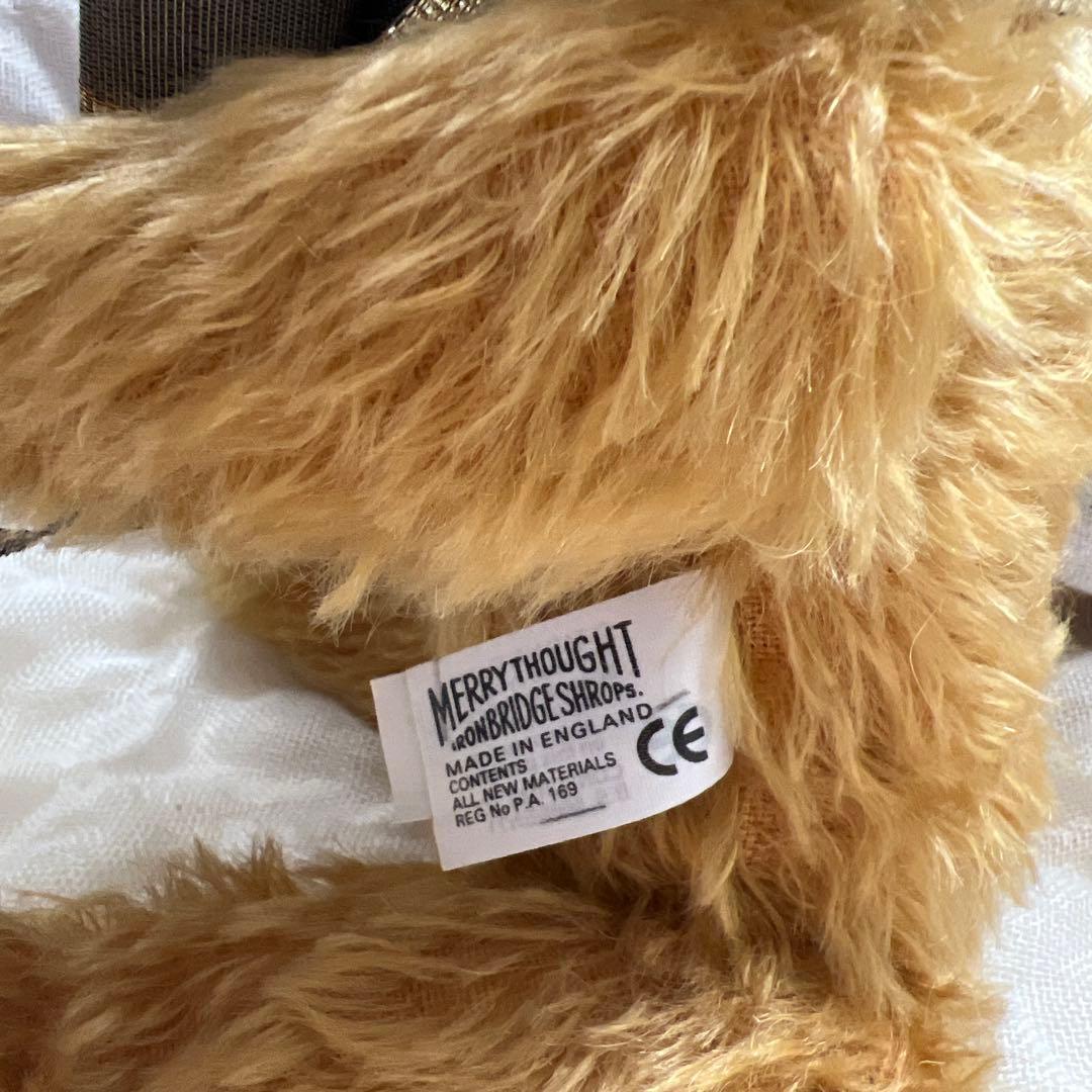 アンティーク　テディベアー　【希少】MERRYTHOUGHT メリーソート