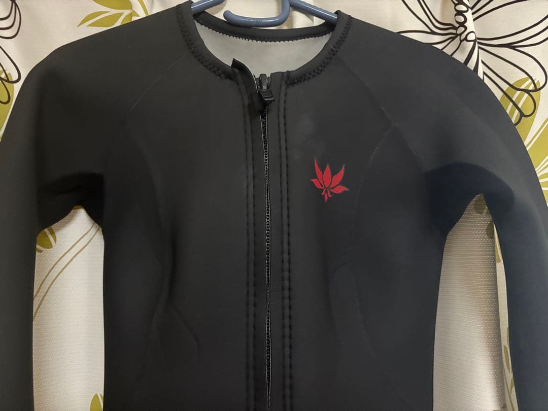 AXXE CLASSIC長袖2ミリタッパー フロントジッパーレディース