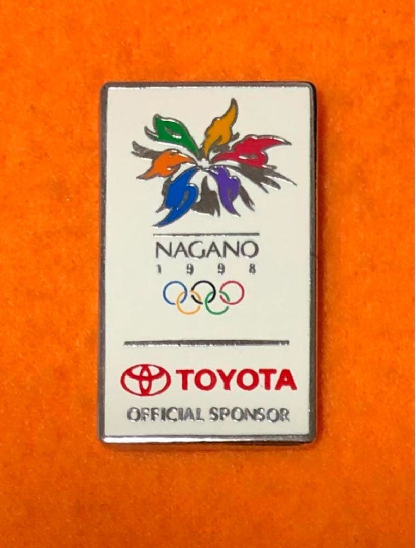1998長野オリンピックピンバッジ/TOYOTA