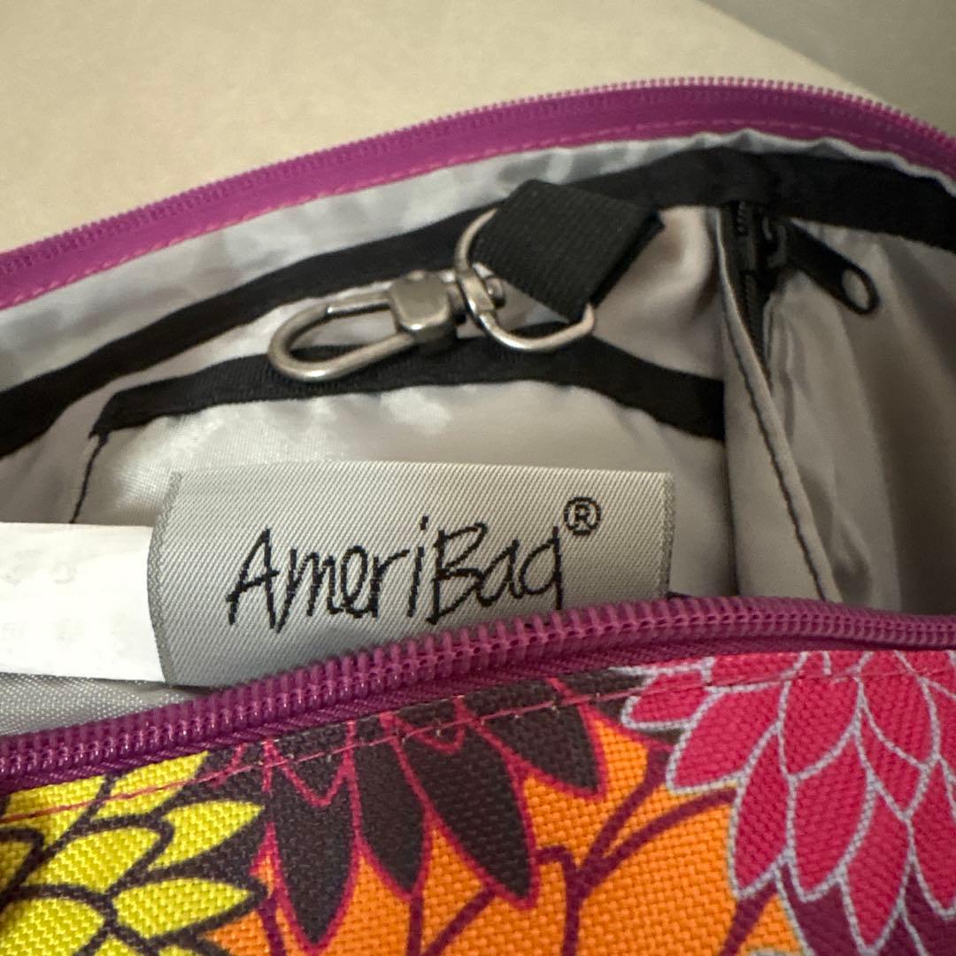 美品　ヘルシー バックバッグ Sサイズ マルチカラー