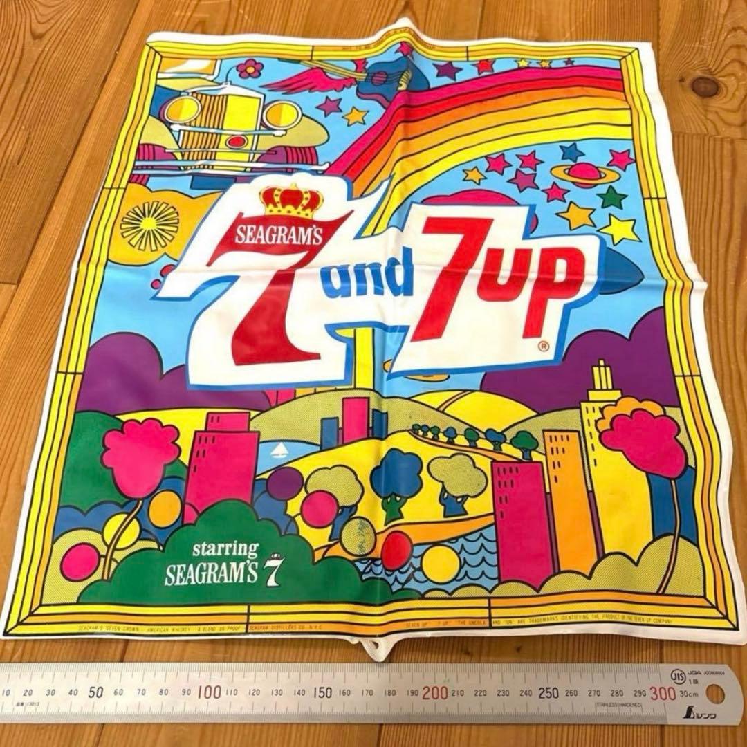 69年　7up アドバタイジング　ブローアップ　看板　サイン　ピーターマックス