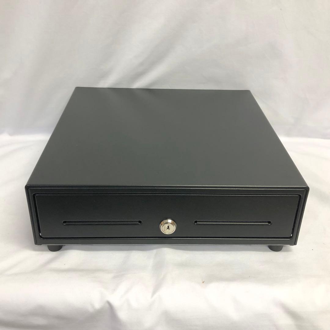 【66】プリンター接続用 キャッシュドロア レジ 黒 E-33H 新品未使用