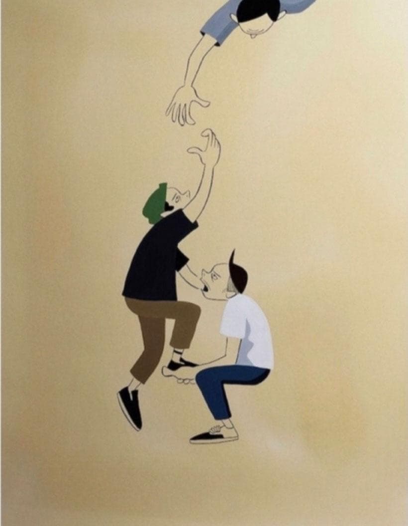 花井祐介 JUXTAPOZ 限定 ポスター Yusuke Hanai