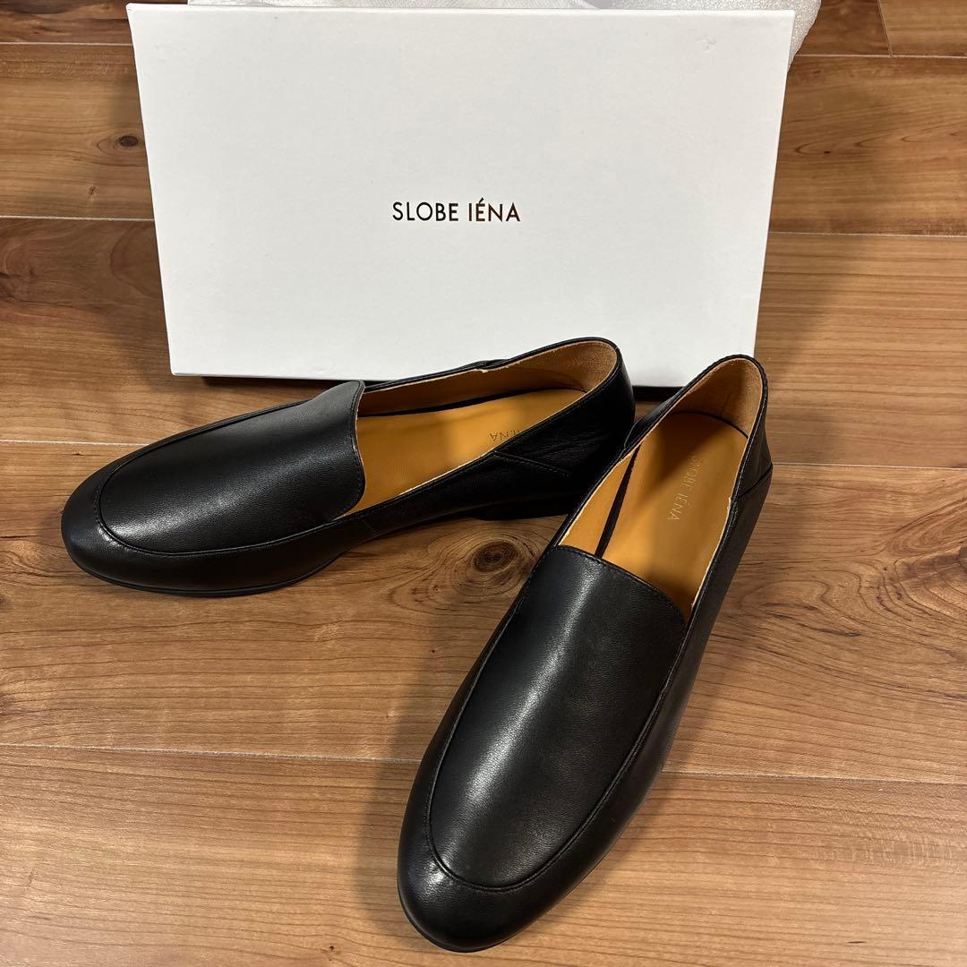 SLOBE IÉNA スローブイエナ 黒ソフトローファー 24.5