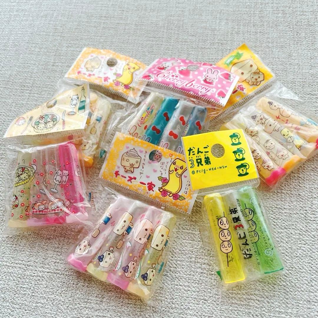 【平成レトロ】チーズ一家　にゃんにゃんにゃんこ　だんご3兄弟　未使用　まとめ売り