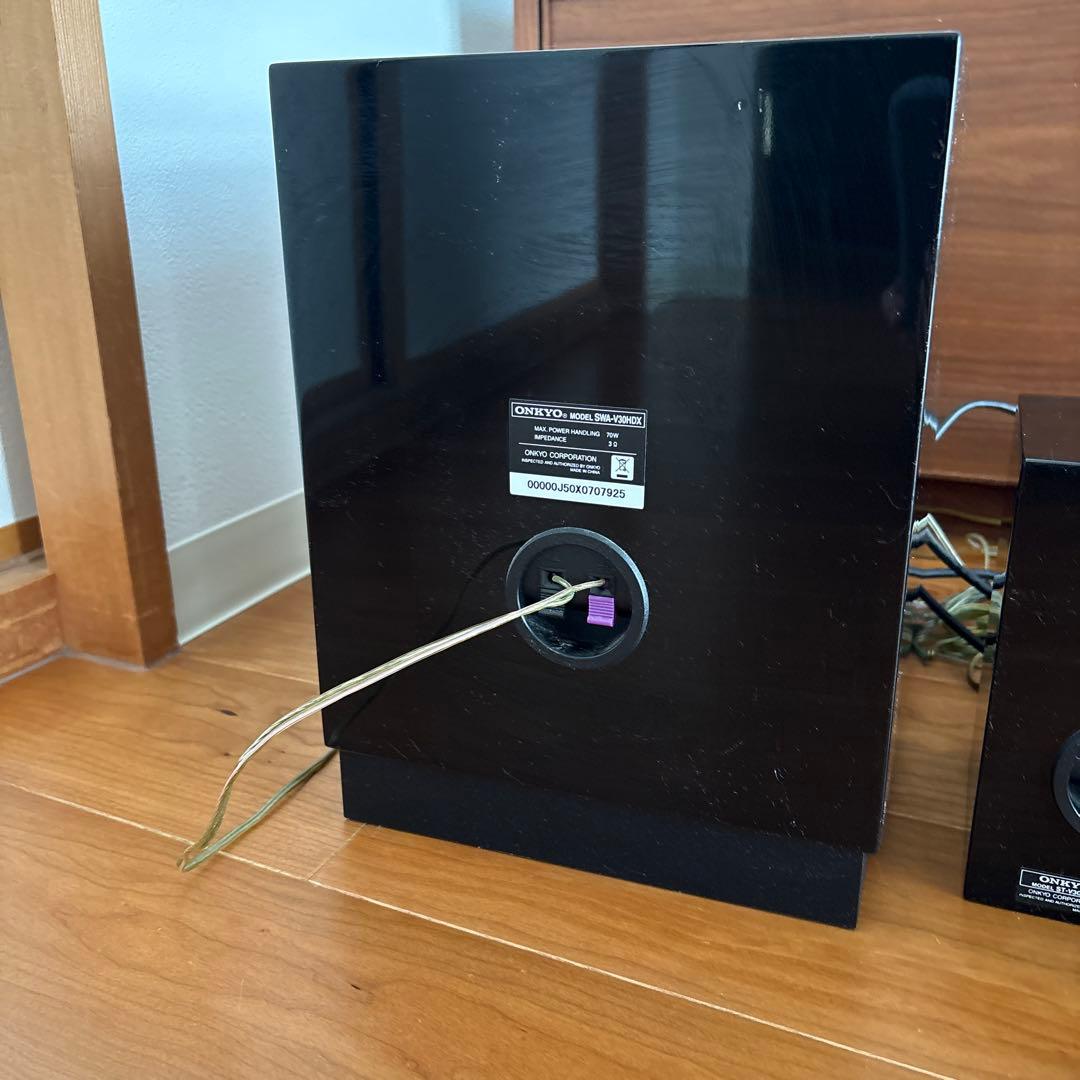 ONKYO 2.1chホームシアターシステム【ジャンク品】