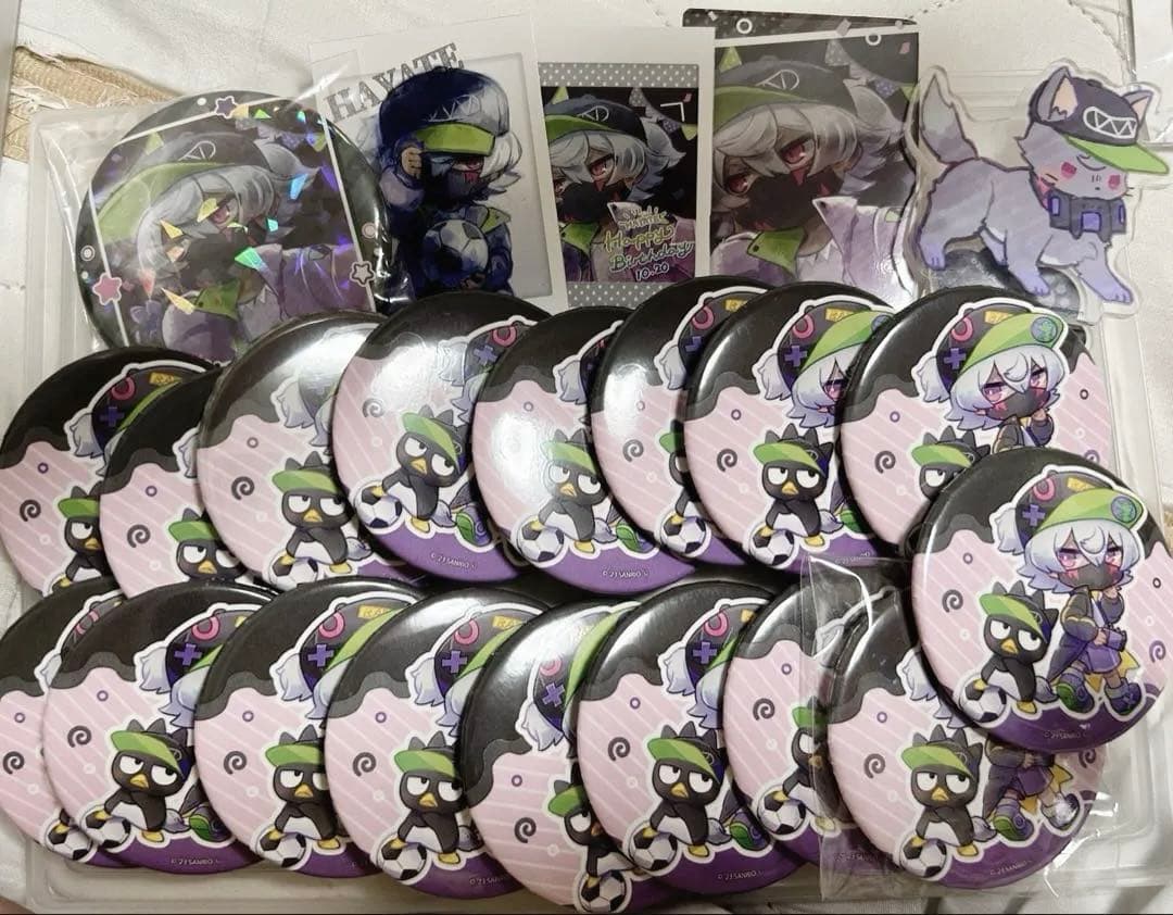 【まいまいまいごえん】ハヤテ　缶バッジ