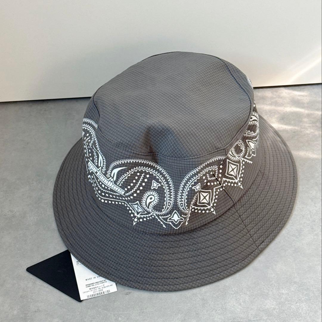 新品 ★ MARK&LONA バゲットハット 帽子 マーク&ロナ カーキ 正規品