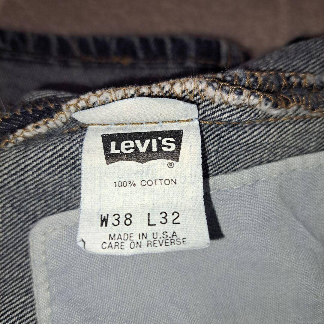 USA製 90s Levi's リーバイス501 レアカラーデニム W38