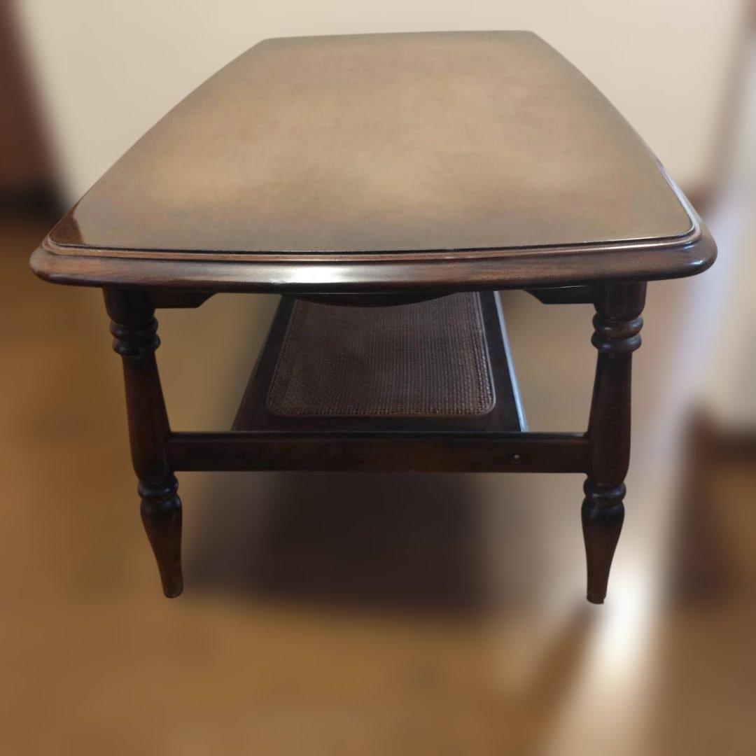 直接引き取り 希少 オールドカリモク コロニアル センターテーブル