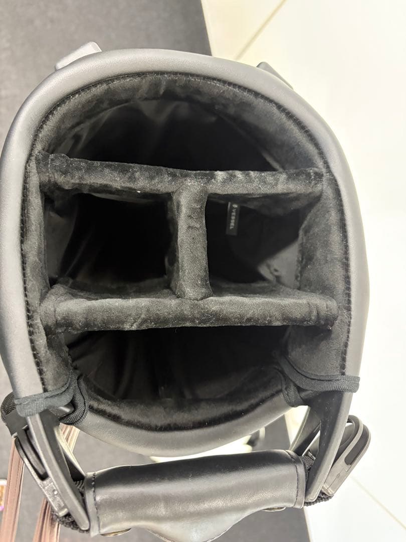 三浦技研　MIURA ホワイト キャディバッグ vessel