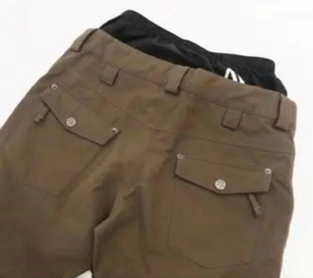 AA HARDWEAR｜ダブルエー ハードウェア スノボーパンツ ブラウン　M
