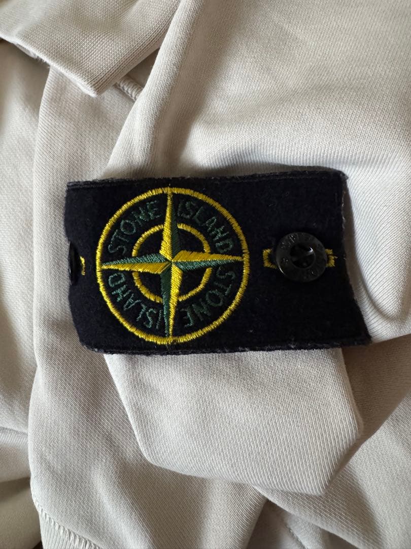 STONE  ストーンアイランド スウェット アイボリー　M