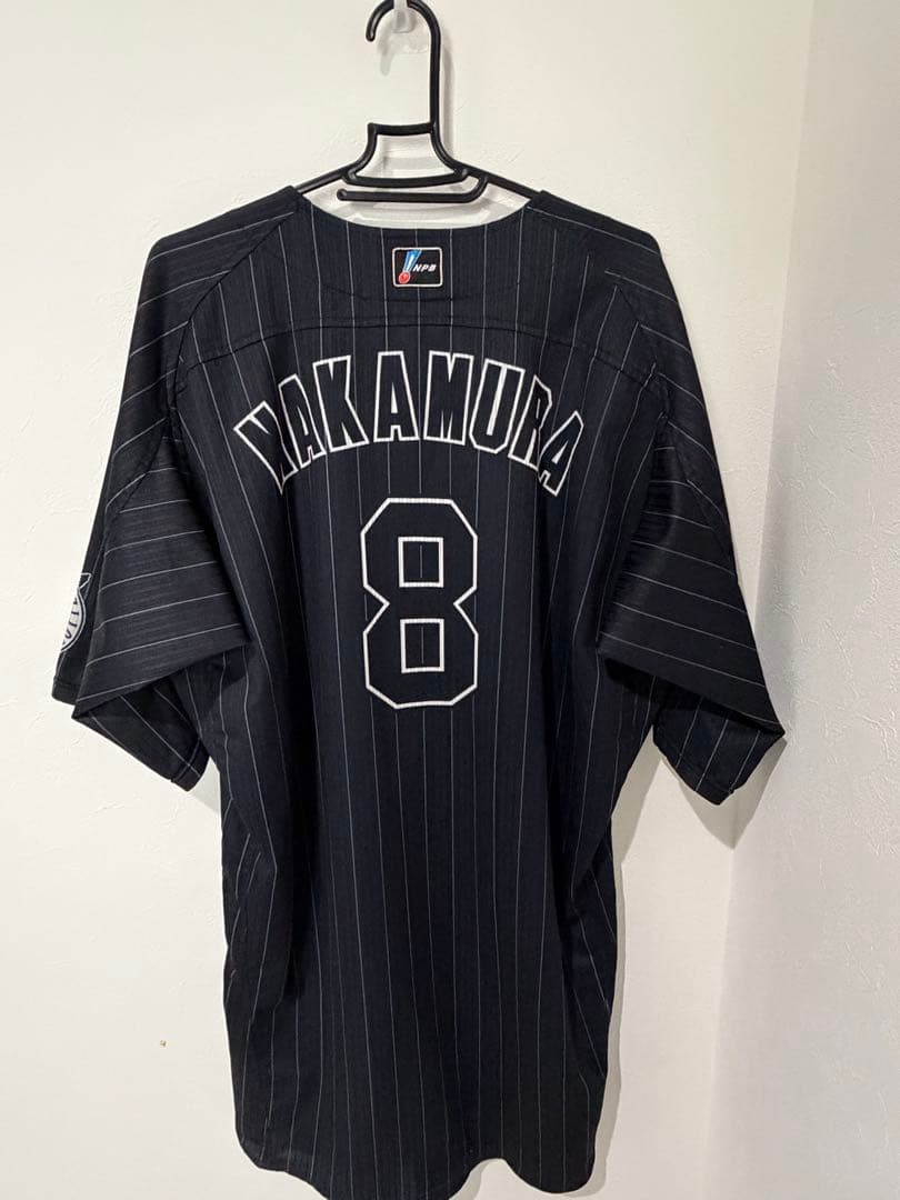 【実使用】中村奨吾 キャプテン時代 ユニフォーム NPB付