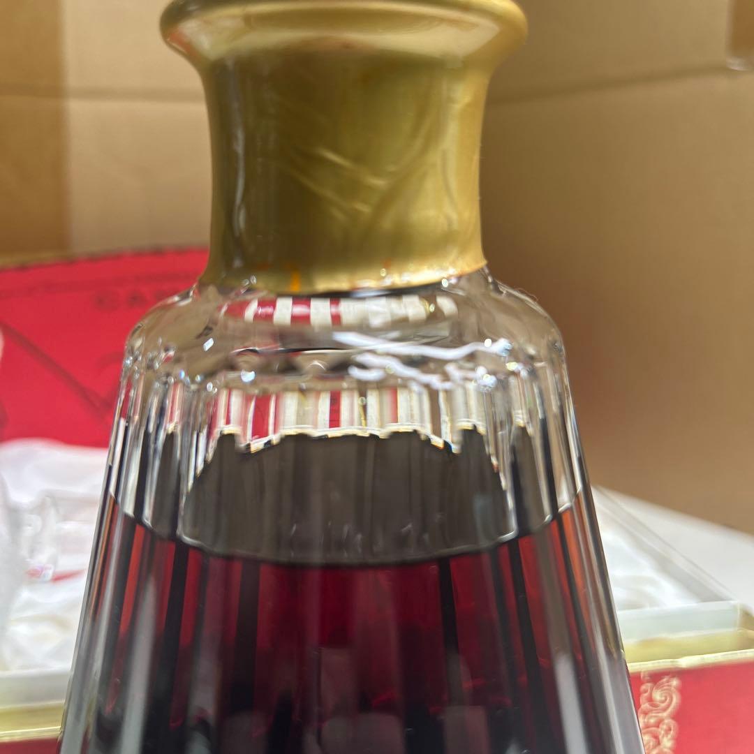 5610 【未開栓】CAMUS コニャック バカラカラフェ 化粧箱付き