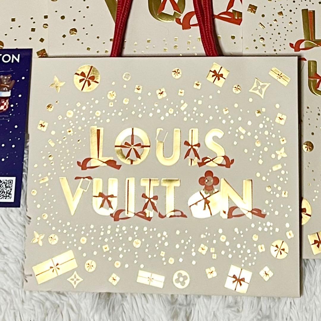激レア！ルイヴィトン　クリスマス限定ショッパー&シール