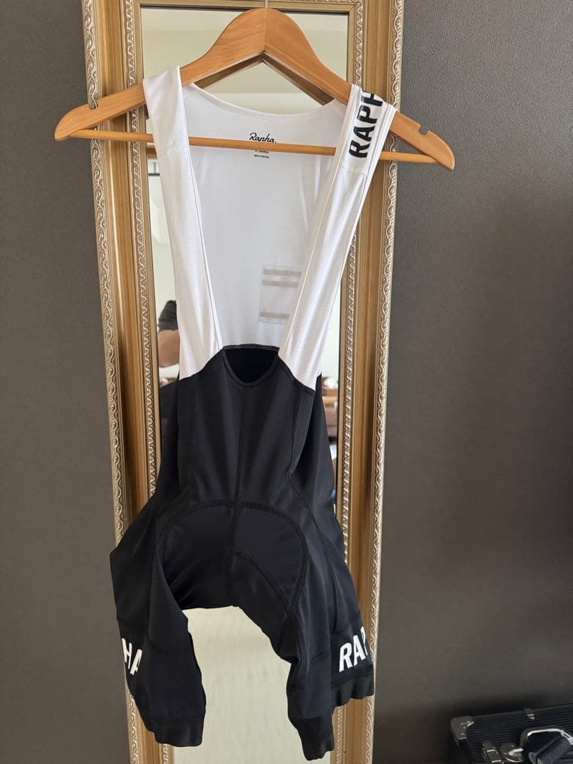 Rapha proteamビブショーツ　X-Small ブラック/ホワイト