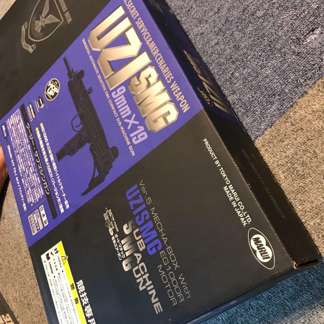 動作未確認 東京マルイ UZI SMG 9mm x 19 電動トイガン