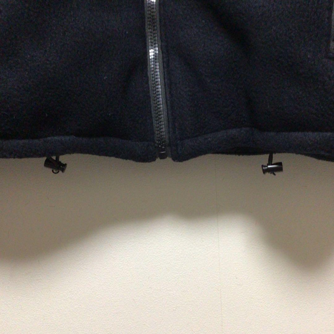 美品miu miu ネイビー ジップアップジャケット　フリース　ミュウミュウ