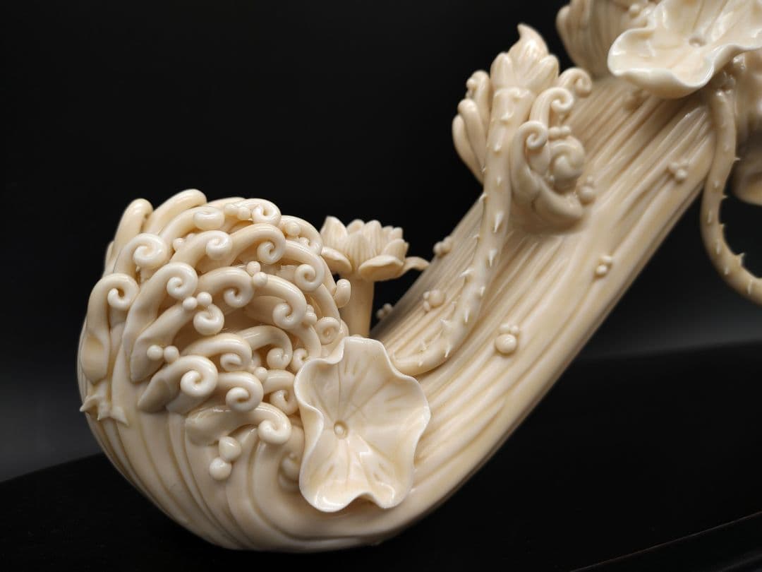 白磁觀音像 何朝宗 置物