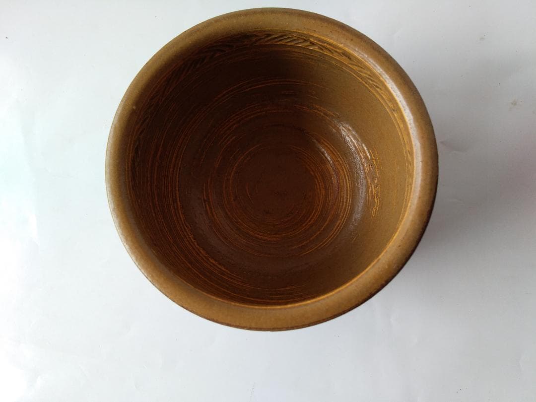 平安 健二 彫三島 建水 湯こぼし 茶道具 茶器 新品 未使用 です。