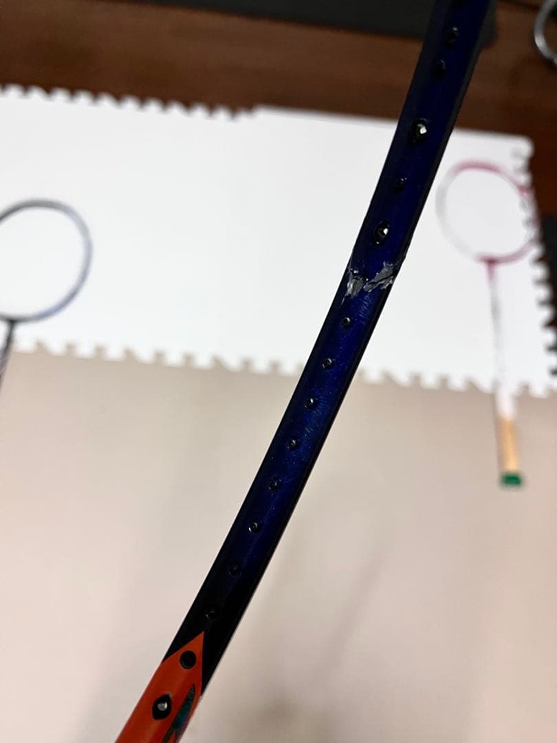 バドミントンラケット 100zz旧色2本 Zストライク限定色一本