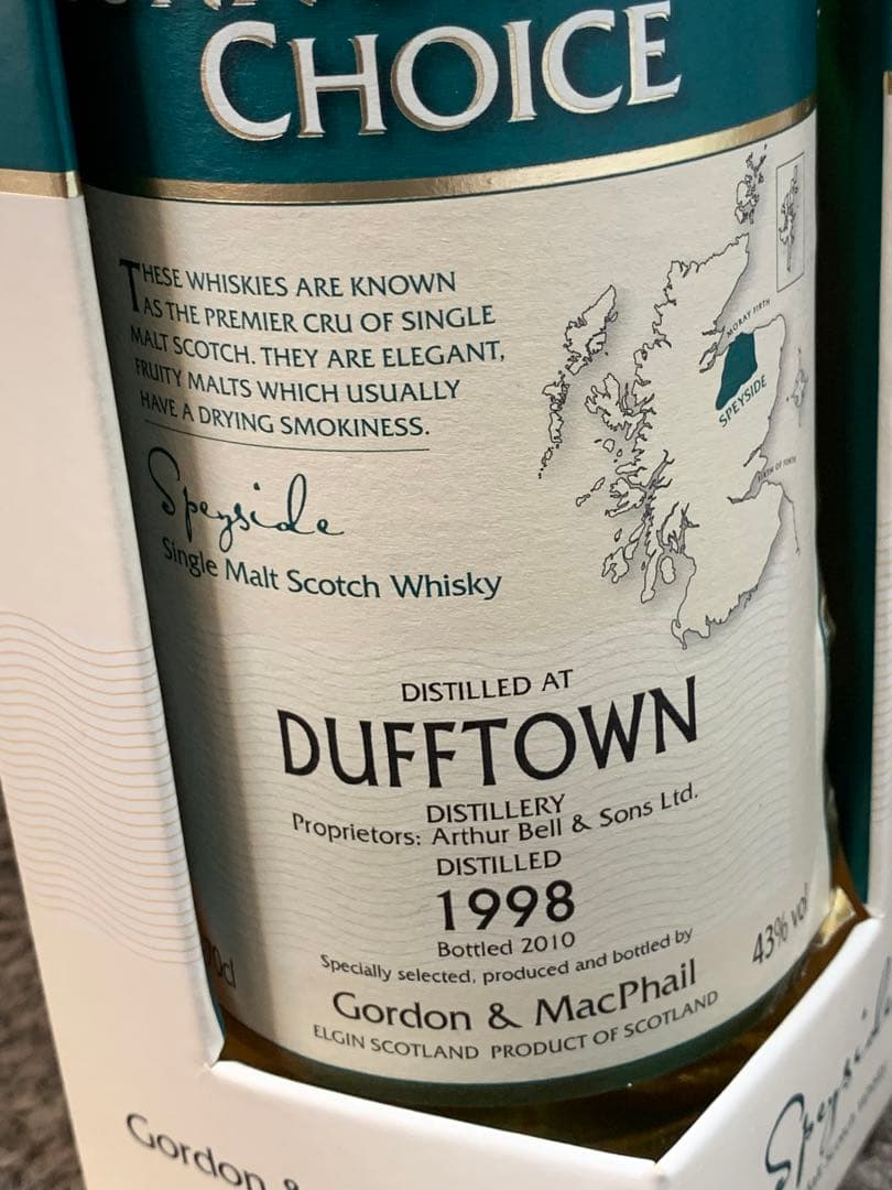 コニサーズチョイス　ダフタウン　1998年