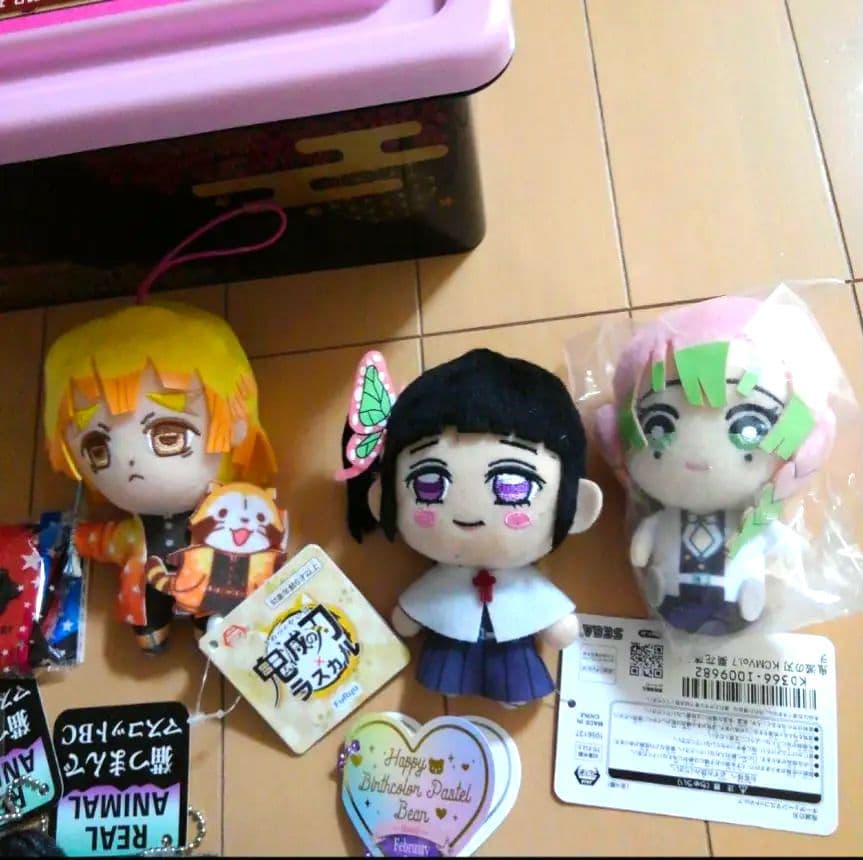 鬼滅の刃 甘露寺蜜璃 コンテナ BOX ボックス 収納　他全9点 セット　⑦