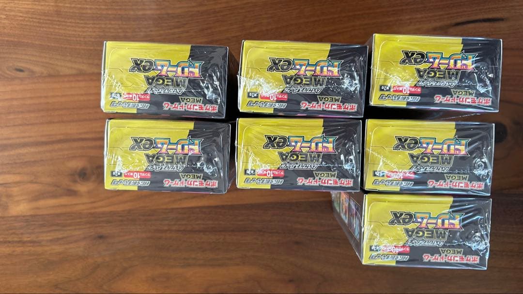 ポケモンカードゲーム メガドリームEXボックス 7箱　全てシュリンク付き
