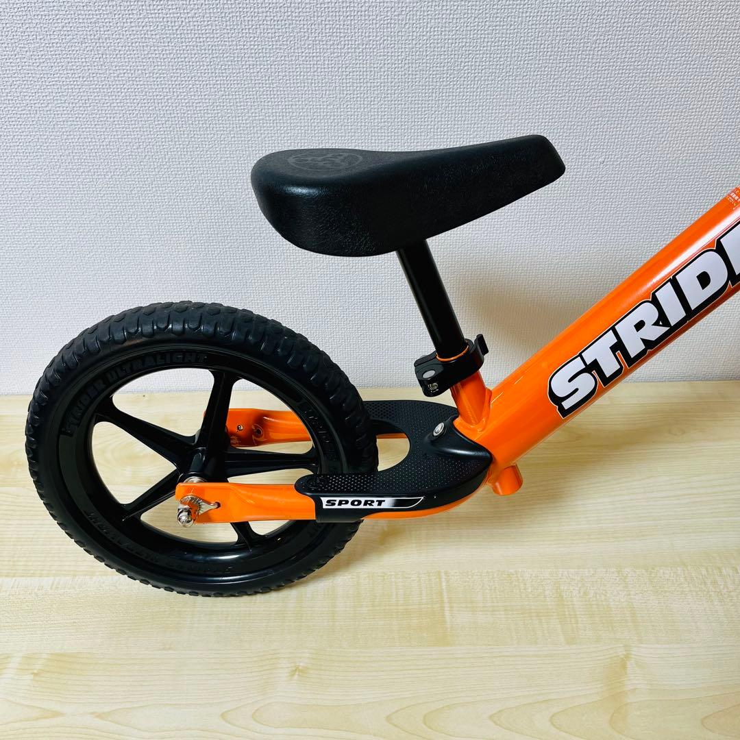 美品　ストライダースポーツ オレンジ　1歳半〜5歳　27kgまで　日本正規品