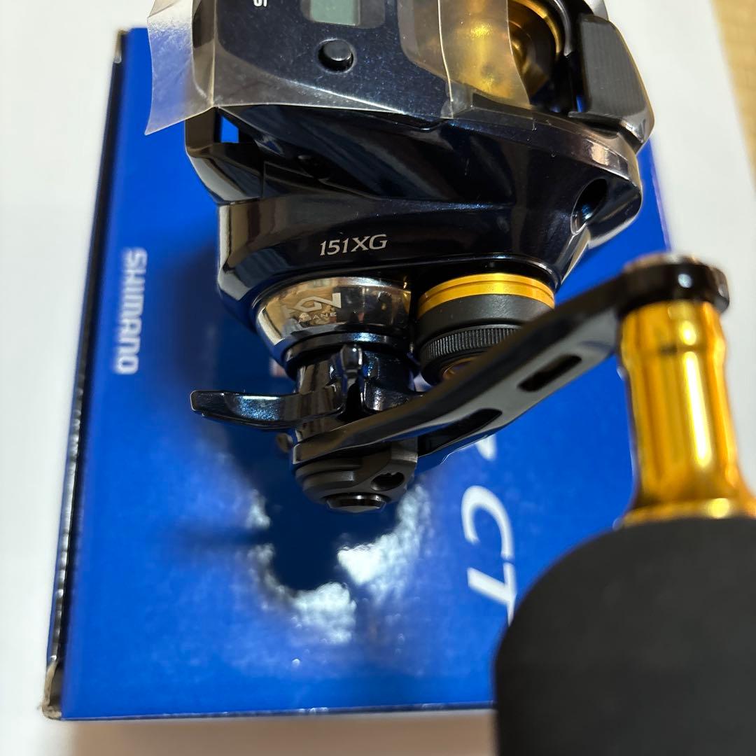 SHIMANO 151XG ベイトリール ネイビー/ゴールド
