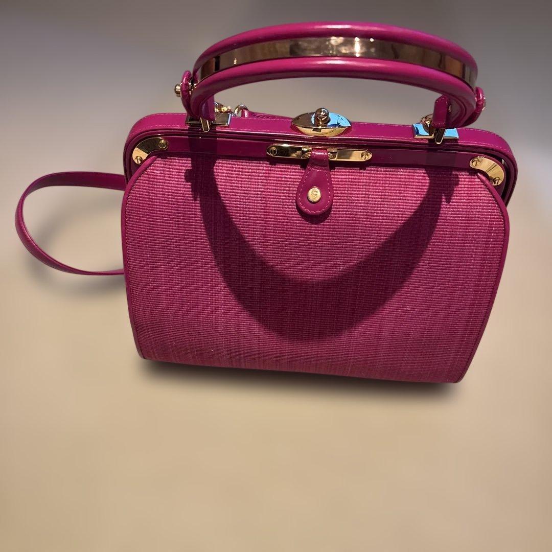 コンテスバッグ　ホースヘア　ショルダーバッグ