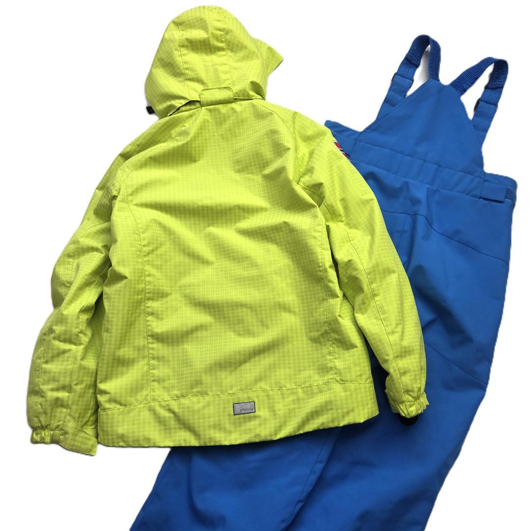 フェニックス　160ｃｍ　ジュニアスキーウェア　上下　蛍光　防寒　冬