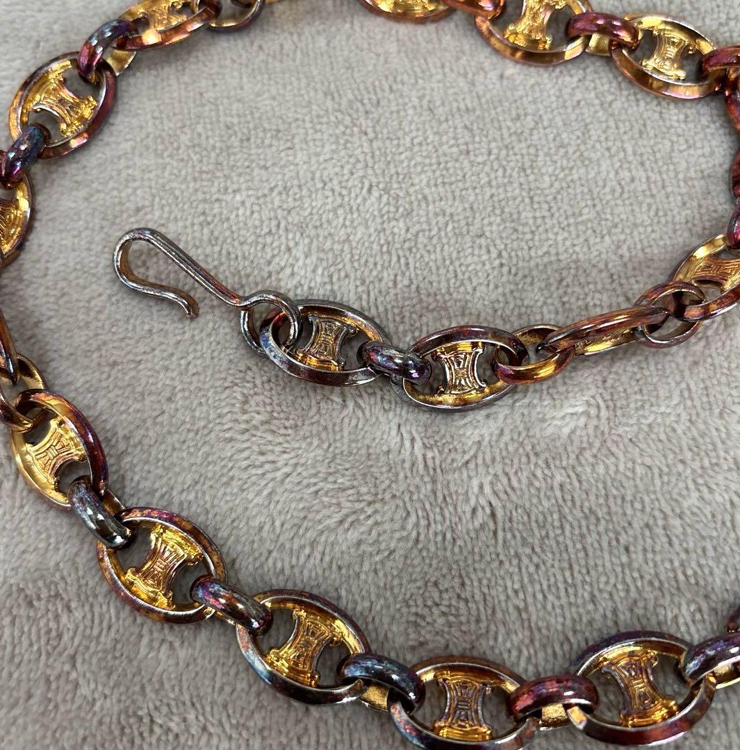 ヴィンテージ　CELINE セリーヌマカダム Macadam チェーン ベルト