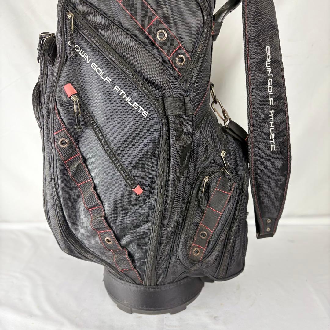 【希少品】エドウィン ゴルフアスリート キャディバッグ EDWIN 7分割